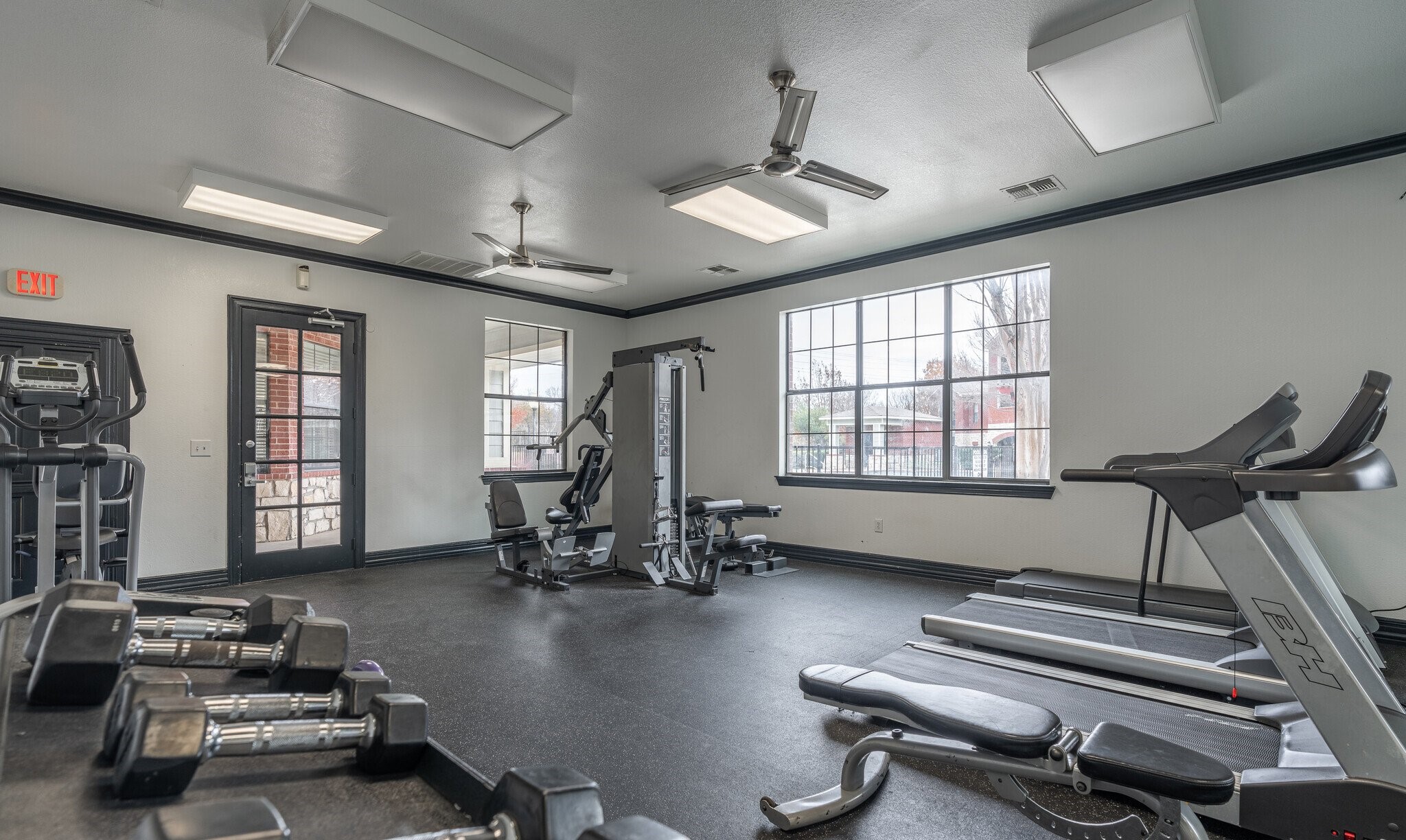 1350 Skyline Road Grand Prairie, TX 75051 - Photo 7 of 10 a view of a room with gym equipment