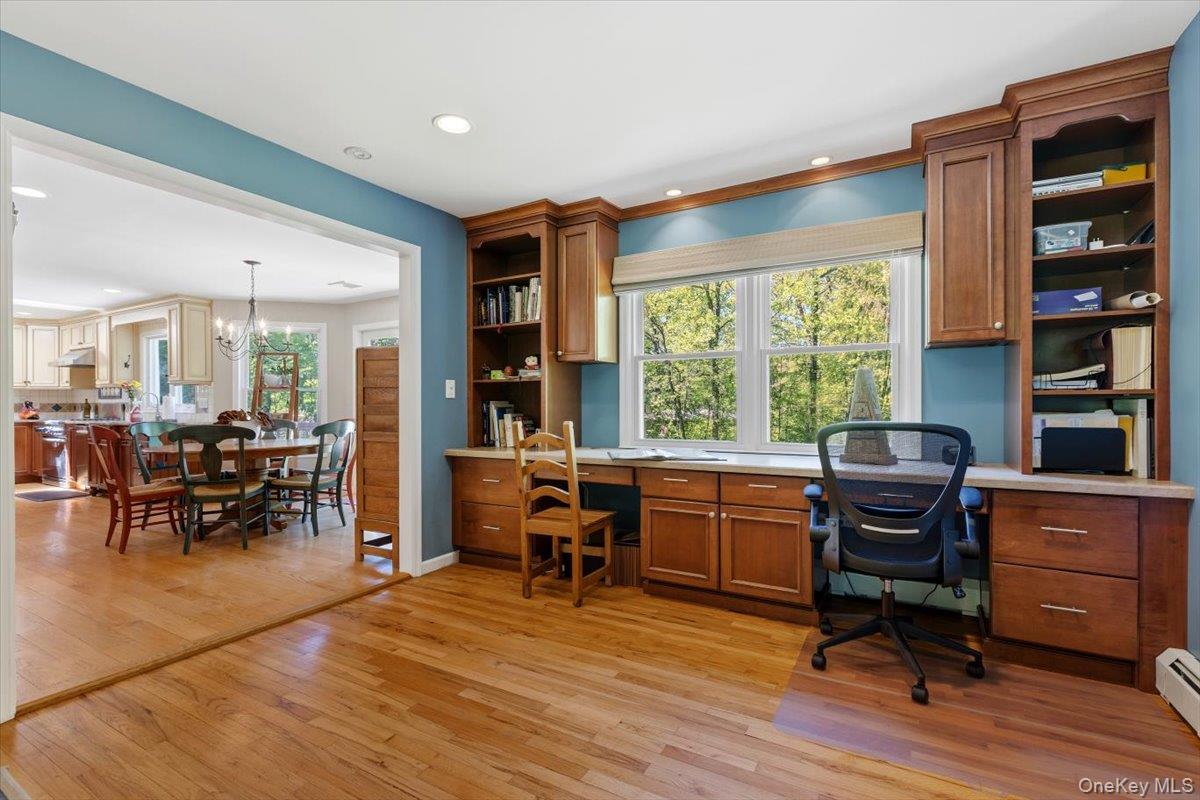 119 Edgewood Road Ossining, NY 10562 - Photo 17 of 50 Two built-in workstations--perfect for a Home Office or Homework area--at one end of the Family Room.