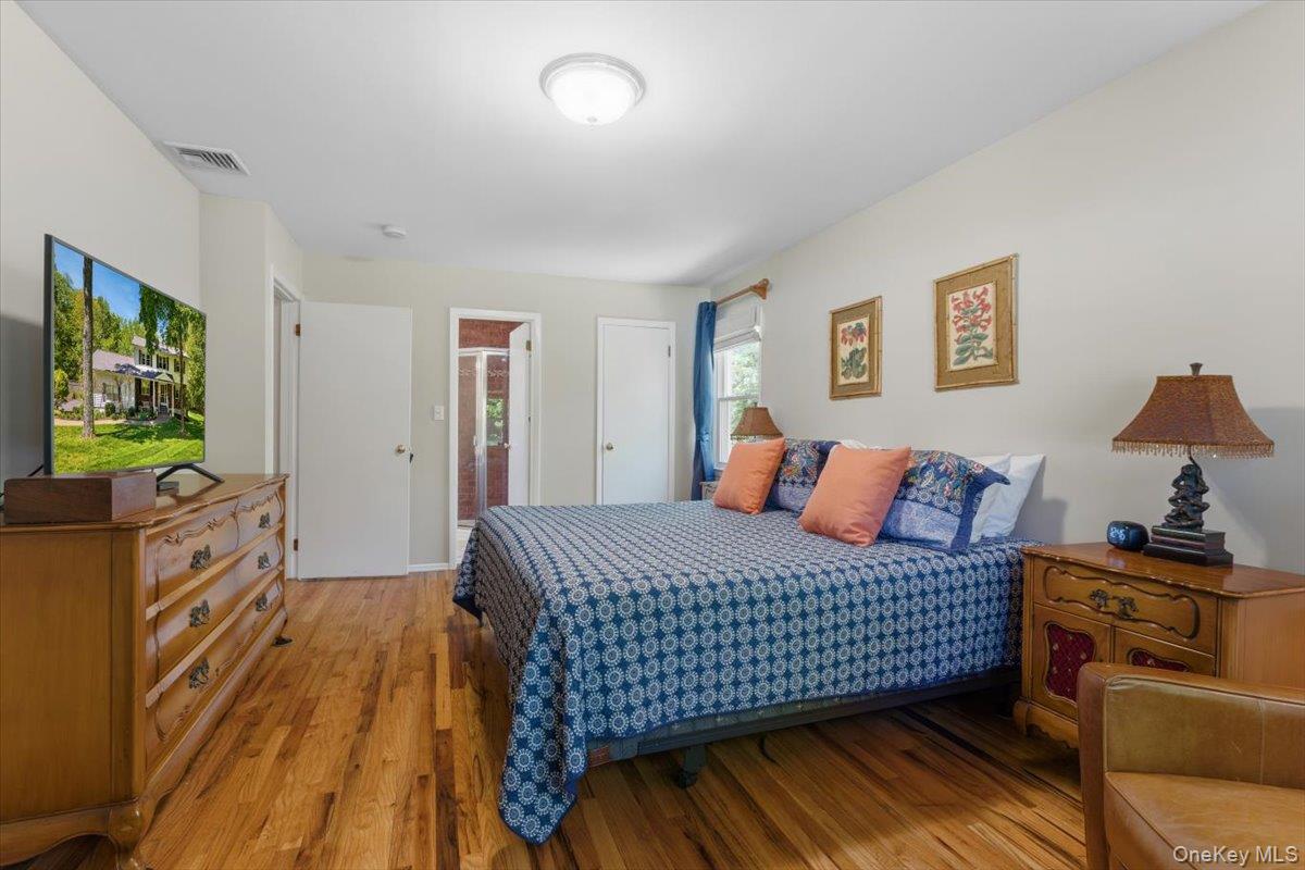 119 Edgewood Road Ossining, NY 10562 - Photo 24 of 50 You can see the door into the large walk-in custom closet and the primary Bathroom.