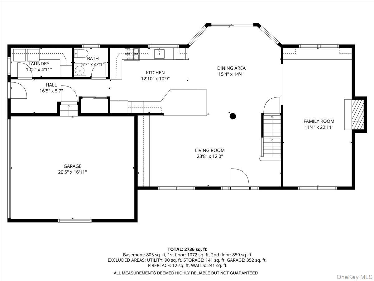 119 Edgewood Road Ossining, NY 10562 - Photo 48 of 50 MainLevel Floor Plan
