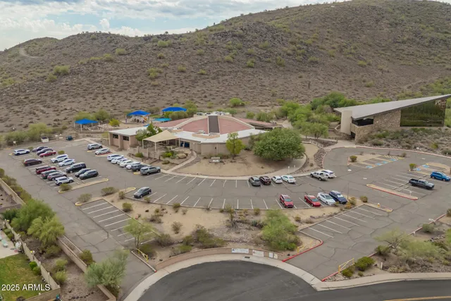 a view of city and ocean