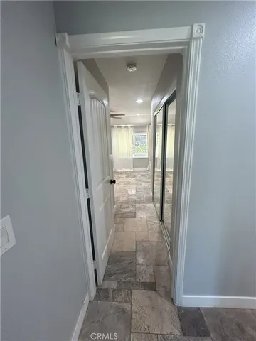 a view of a small space