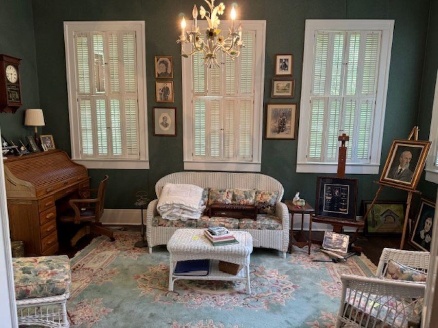 23840 Highway 57 La Grange, TN 38046 - Photo 9 of 15 Very large sitting room/study with French doors off primary bedroom