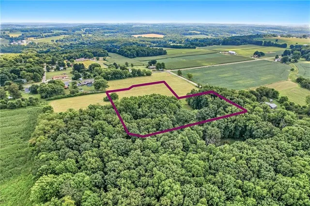 view of a city with an ocean