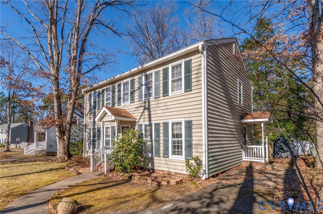 8994 Becton Road Glen Allen, VA 23060 - Photo 3 of 29 Colonial home featuring a front yard