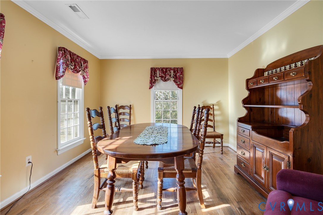8994 Becton Road Glen Allen, VA 23060 - Photo 6 of 29 Formal living room featuring wood-type flooring an