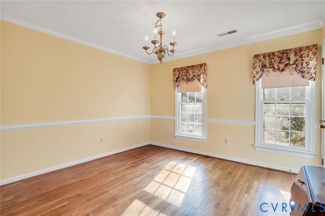 8994 Becton Road Glen Allen, VA 23060 - Photo 8 of 29 Formal dining room featuring chandelier, ornamenta