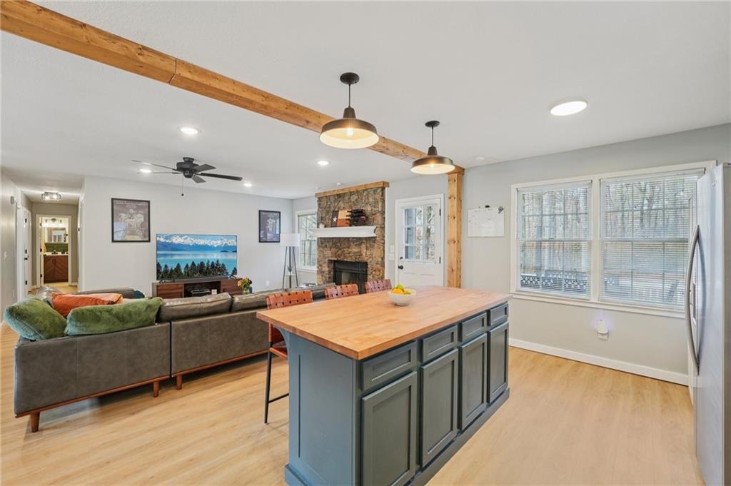 1600 Mountain Trace Canton, GA 30114 - Photo 17 of 50 a living room with furniture and a flat screen tv