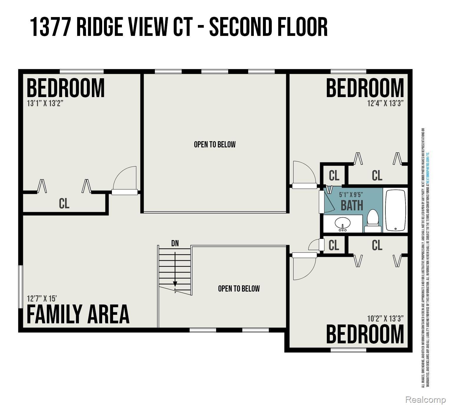 1377 Ridge View Court Grand Blanc, MI 48439 - Photo 35 of 36 Second floor.jpg