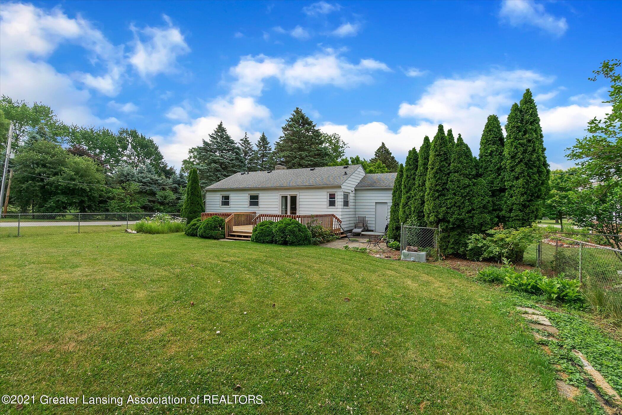 1354 West Webb Road Dewitt, MI 48820 - Photo 27 of 30 backyard..