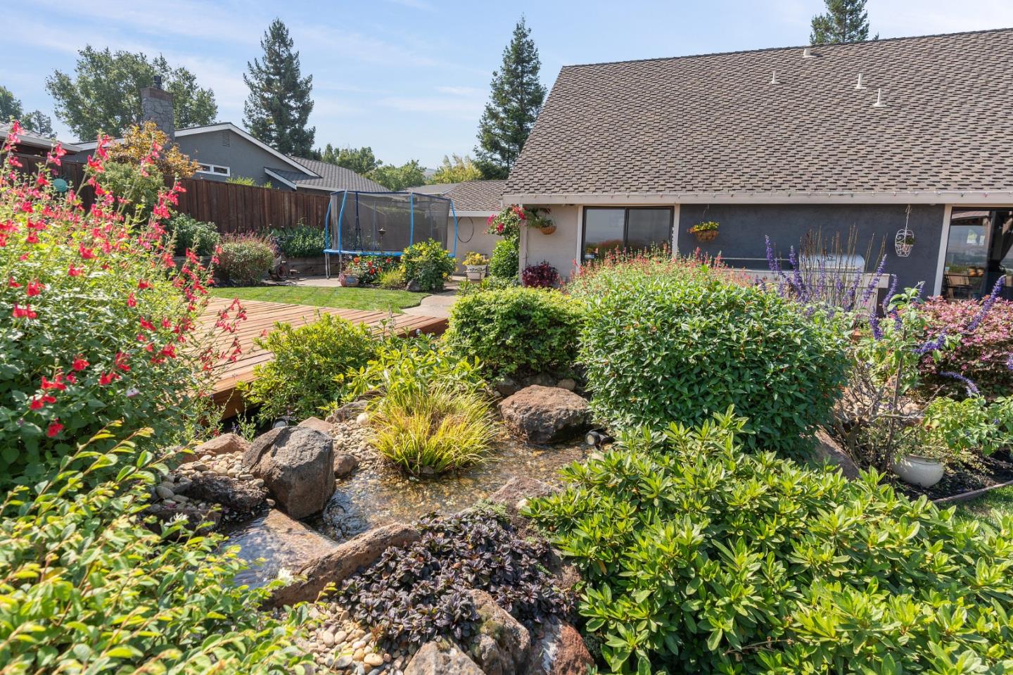 42 Seneca Lane San Ramon, CA 94583 - Photo 34 of 40 a front view of house with yard and green space