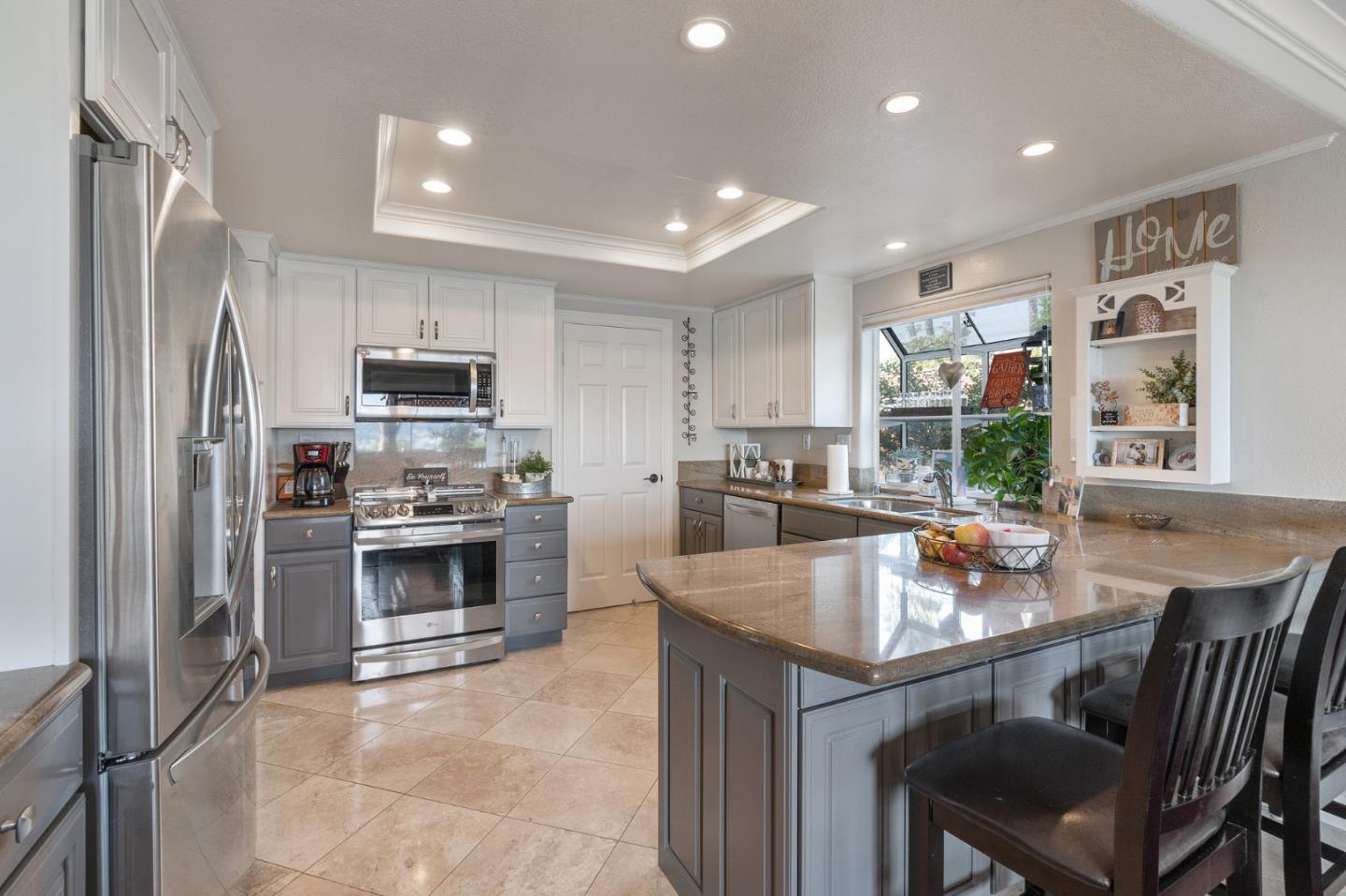 42 Seneca Lane San Ramon, CA 94583 - Photo 8 of 40 a kitchen with a sink stainless steel appliances and cabinets
