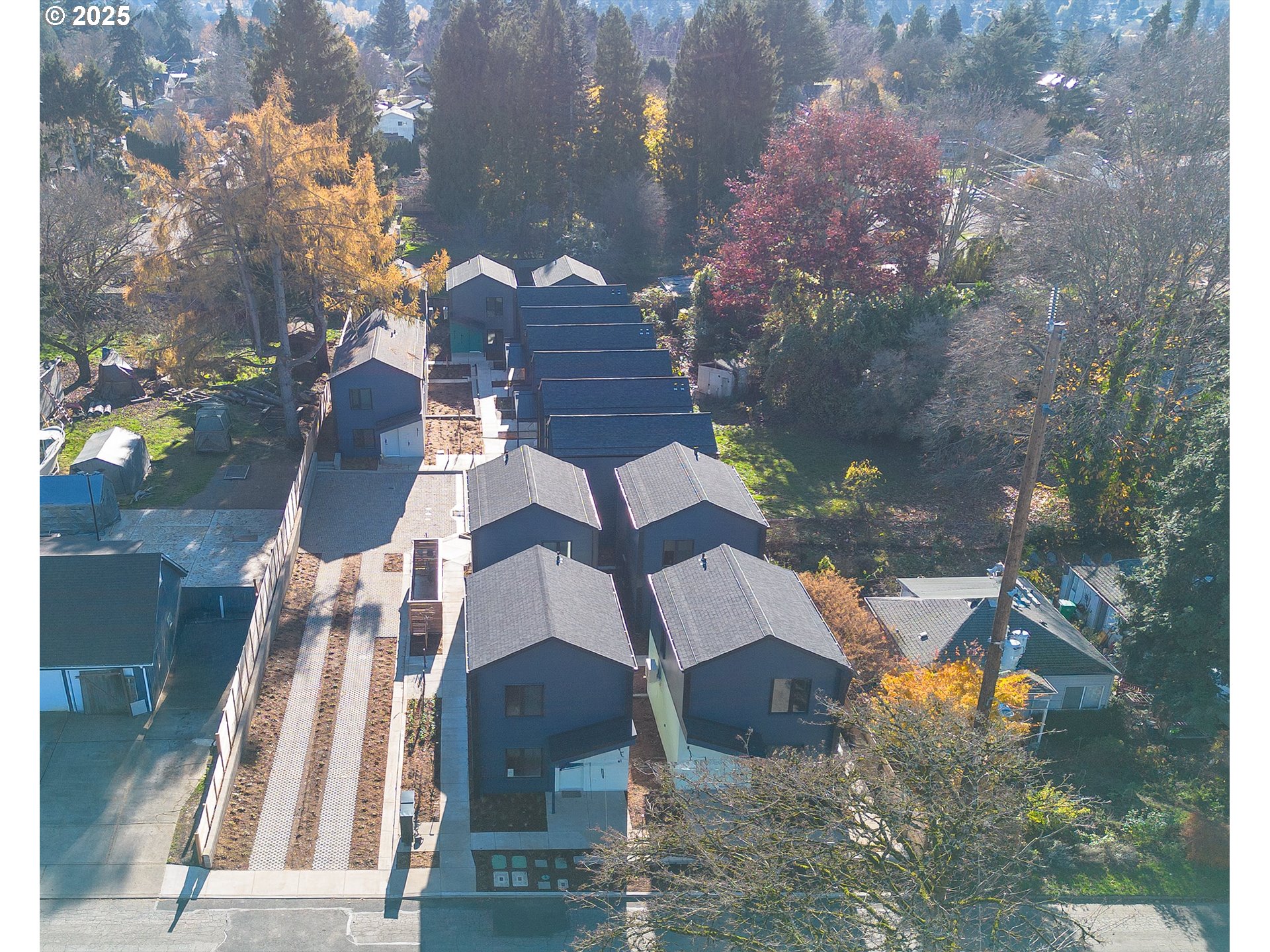 9947 Southeast Cottage Lane, Unit 3 Milwaukie, OR 97222 - Photo 35 of 38 a view of a house with a yard