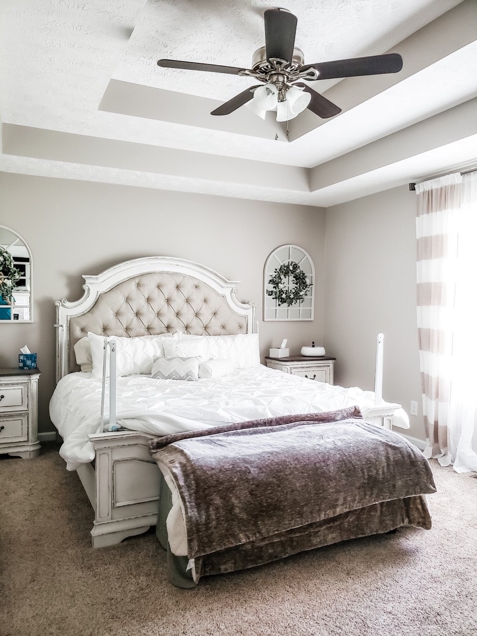 5771 Payne Road Portland, TN 37148 - Photo 7 of 11 a bedroom with a bed and ceiling fan