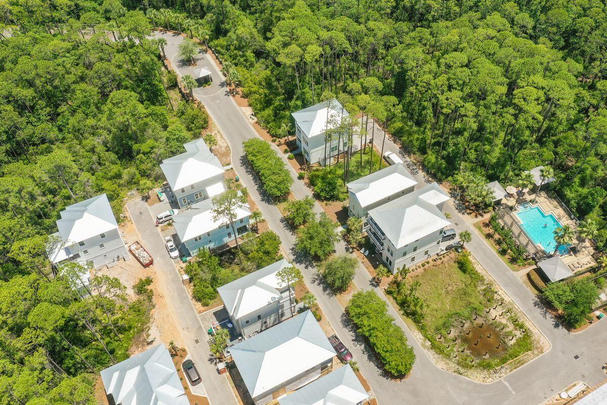 Lot 35 Redbud Ln Inlet Beach Inlet Beach, FL 32461 - Photo 16 of 21 an aerial view of residential houses with outdoor space