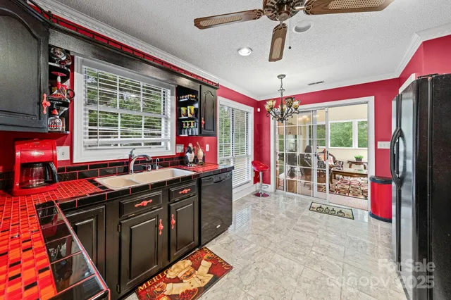 a vase of flowers sitting on a table