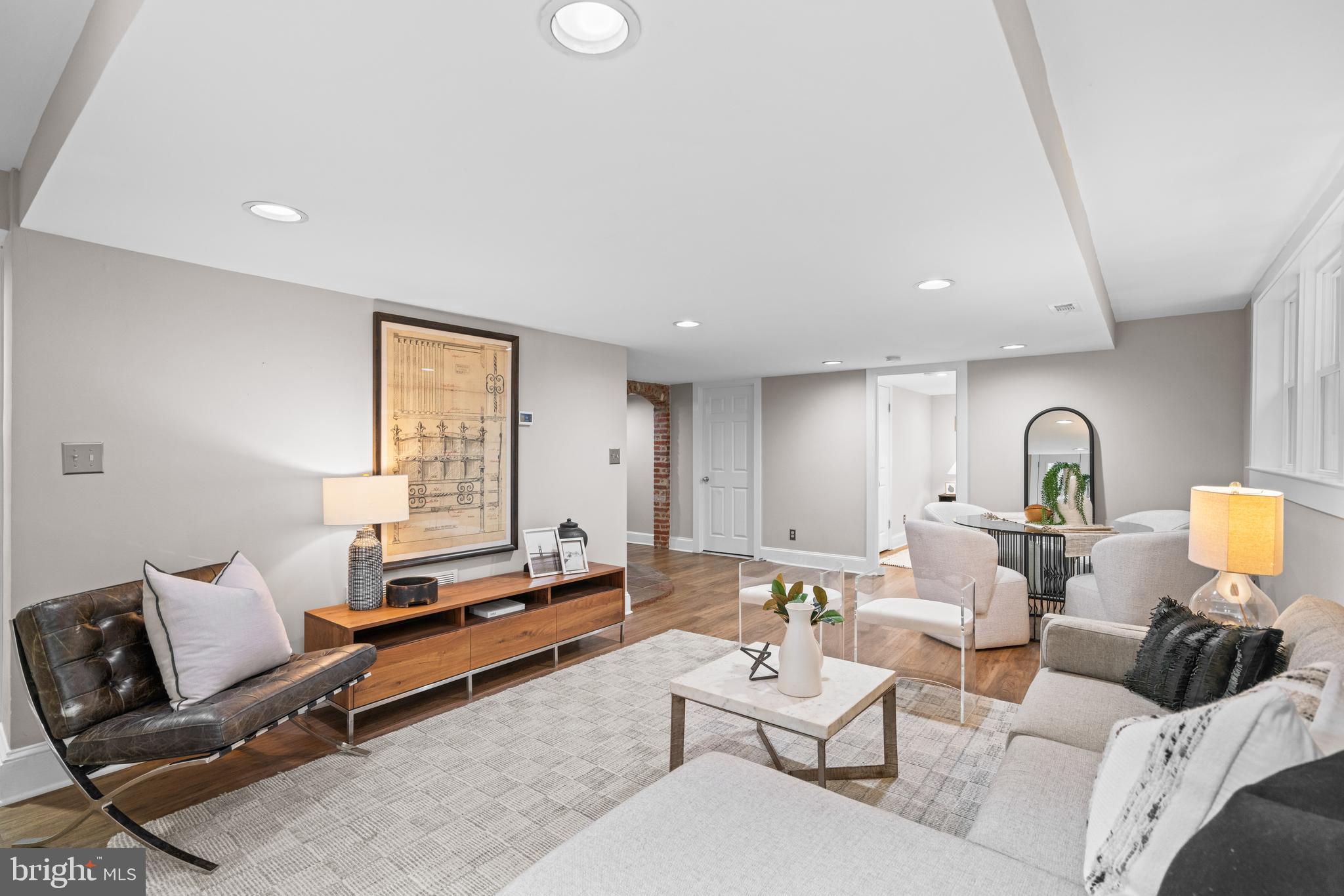 1726 17th Street Northwest, Unit B1 Washington, DC 20009 - Photo 4 of 33 Large Living and Dining Room Combo