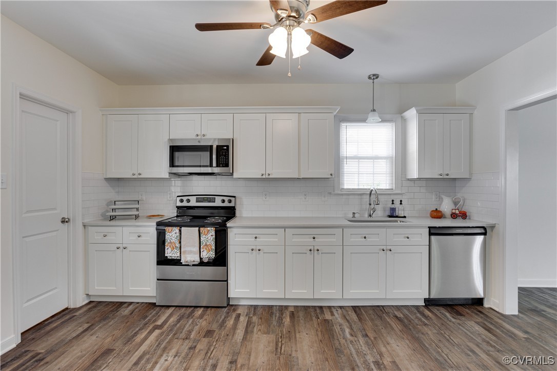 6116 Staples Mill Road Henrico, VA 23228 - Photo 8 of 24 Kitchen with appliances with stainless steel finis