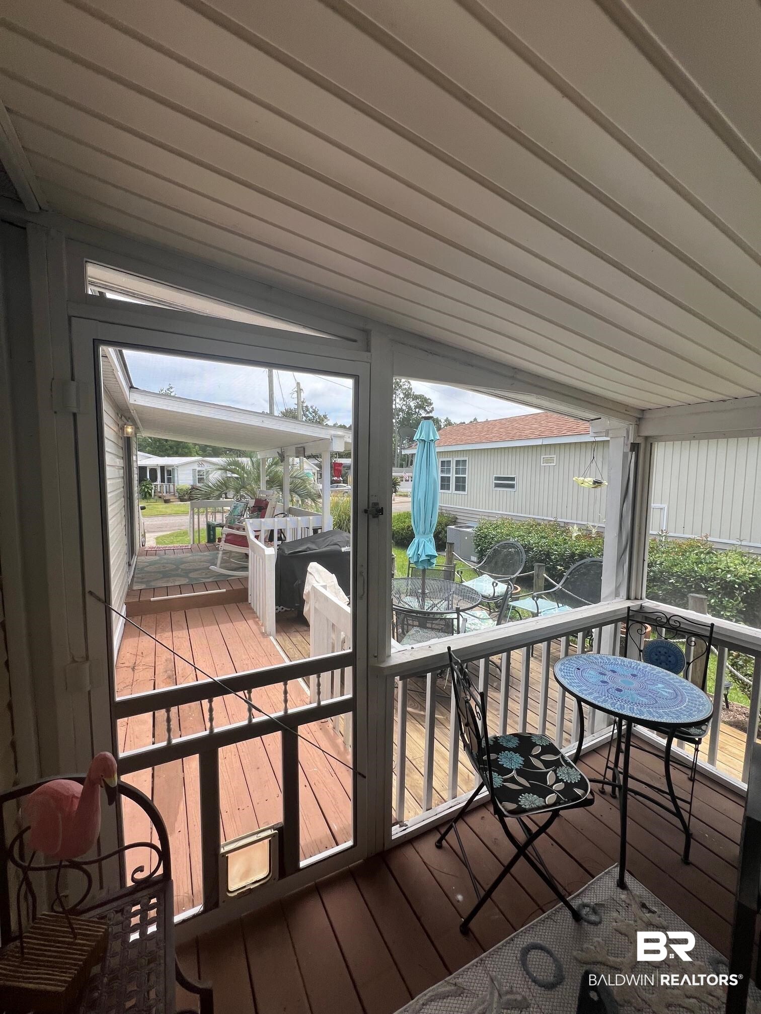 168 Defuniak Loop Lillian, AL 36549 - Photo 8 of 28 View of deck