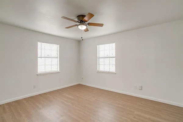 wooden floor in an empty room