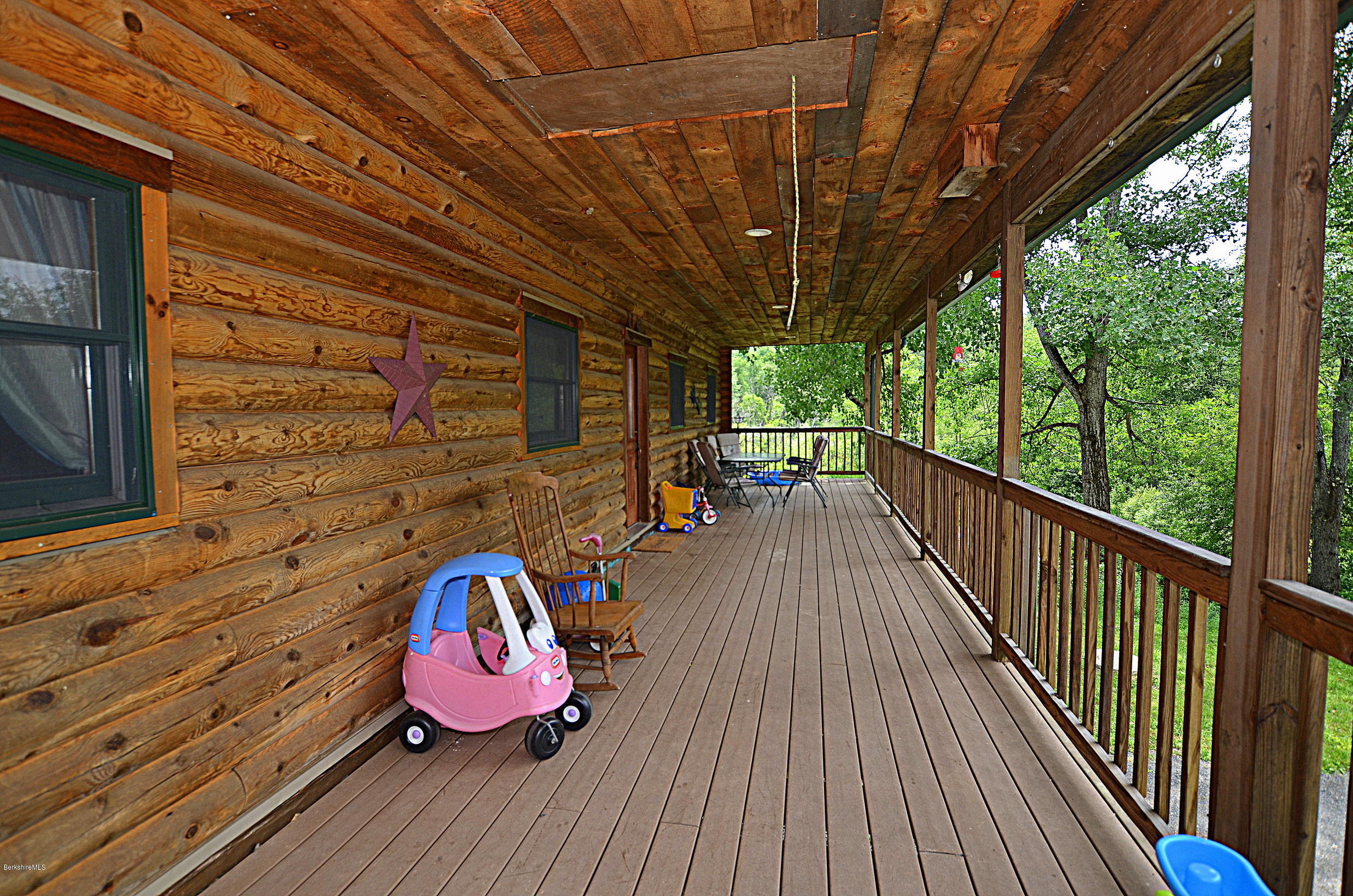 68 Cross Place Road Washington, MA 01223 - Photo 5 of 38 a view of balcony with wooden floor