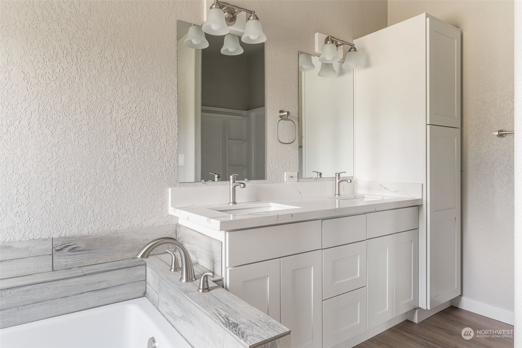 18740 Ivan Street Southwest Rochester, WA 98579 - Photo 18 of 39 a bathroom with a sink and a mirror