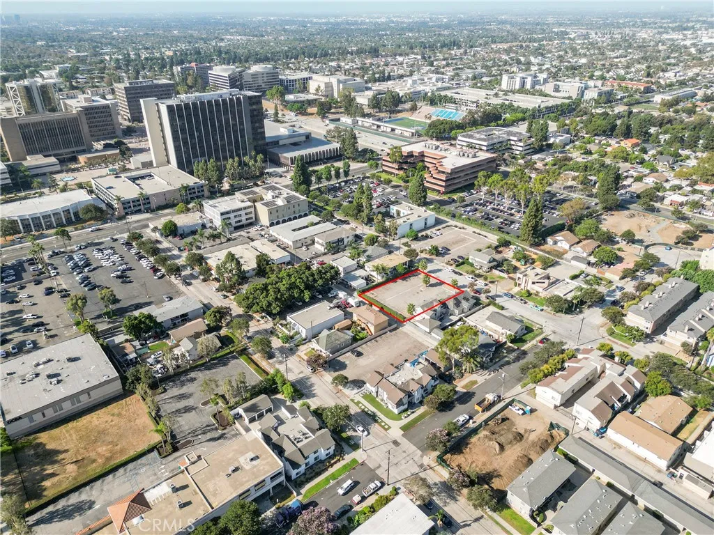 835 North Patron Santa Ana, CA 92701 - Photo 20 of 22 an aerial view of a city with lots of residential buildings