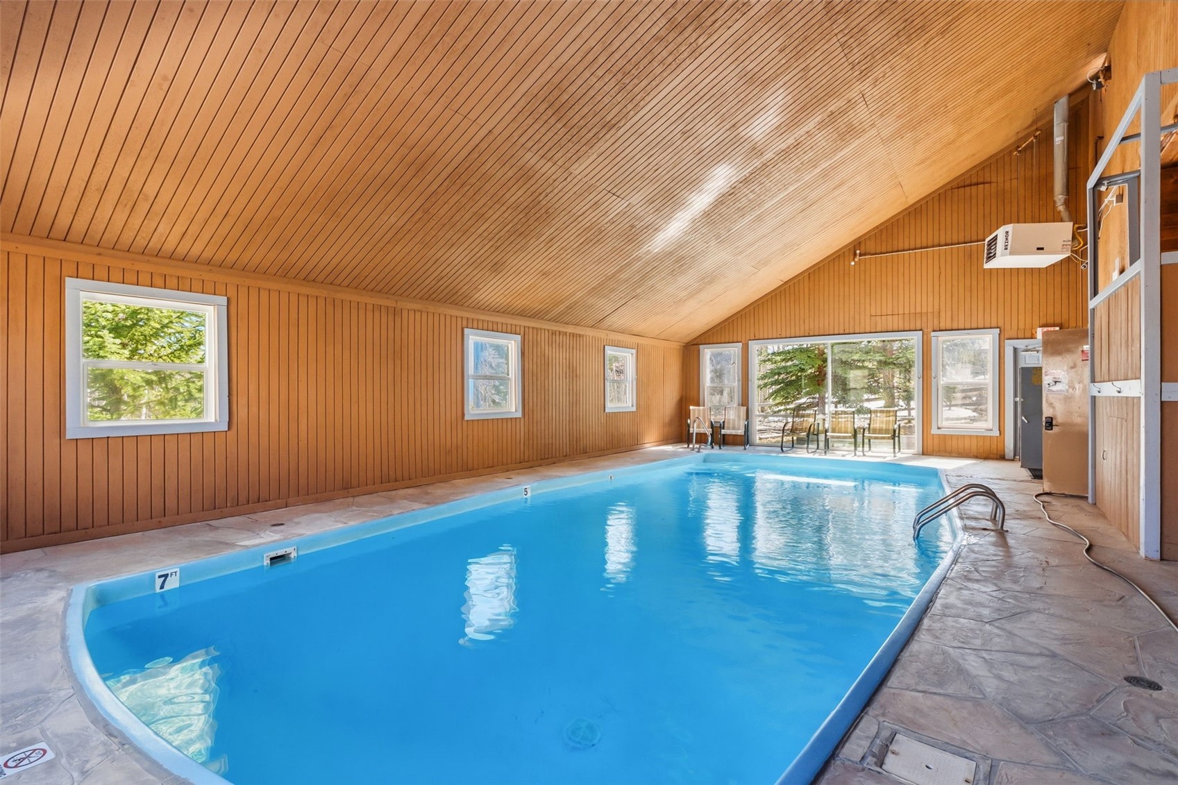 8500 Ryan Gulch Road, Unit 206 Silverthorne, CO 80498 - Photo 31 of 34 a view of swimming pool with a couch