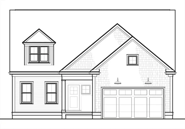 a view of a big house with wooden floor and windows