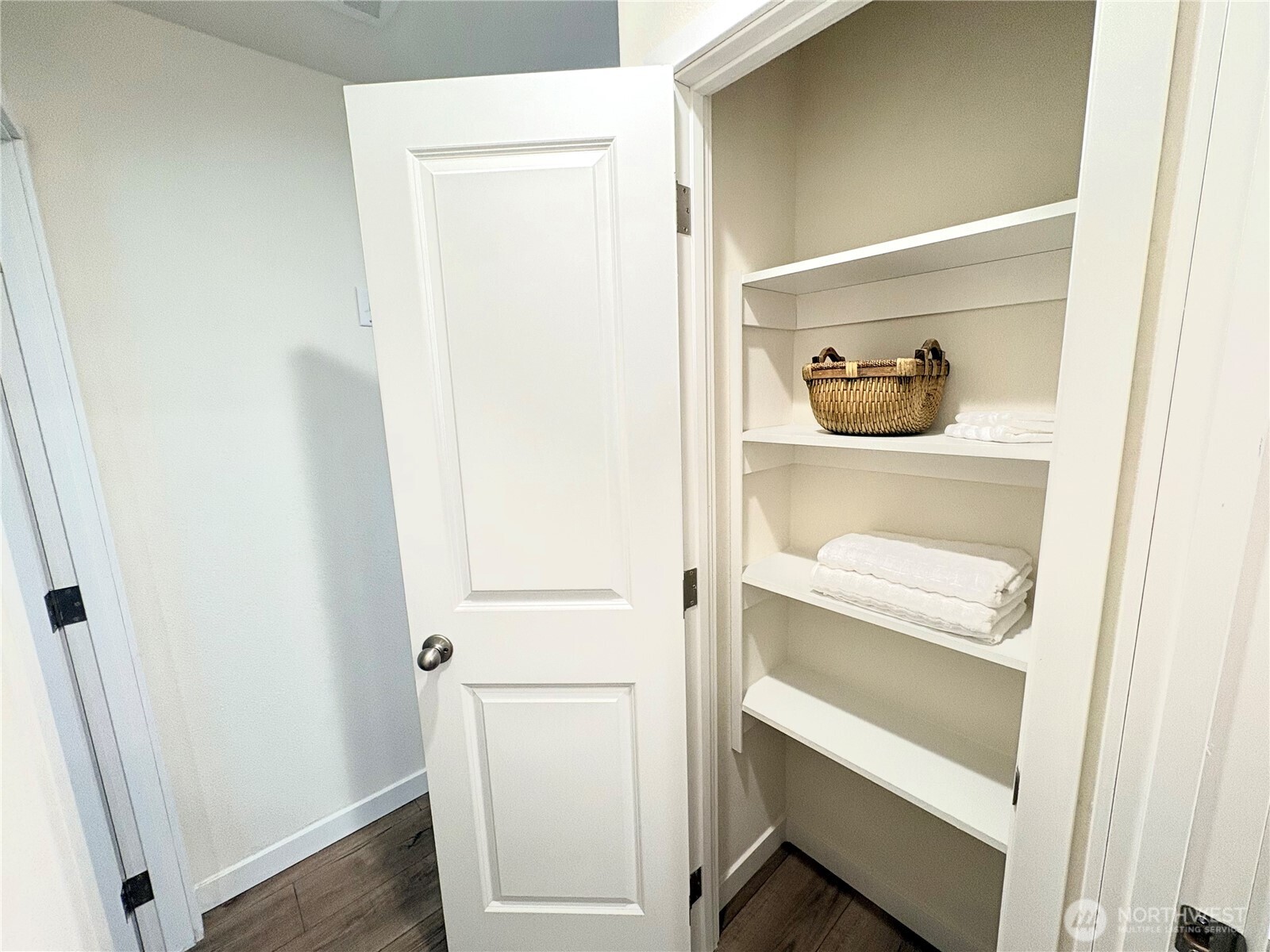 763 Eadon Road Toledo, WA 98591 - Photo 13 of 28 a storage room with wooden floor