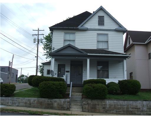401 South Monroe Street Butler, PA 16001 - Photo 1 of 15 Exterior Front. Front porch with new carpet & repaired cement wall & steps