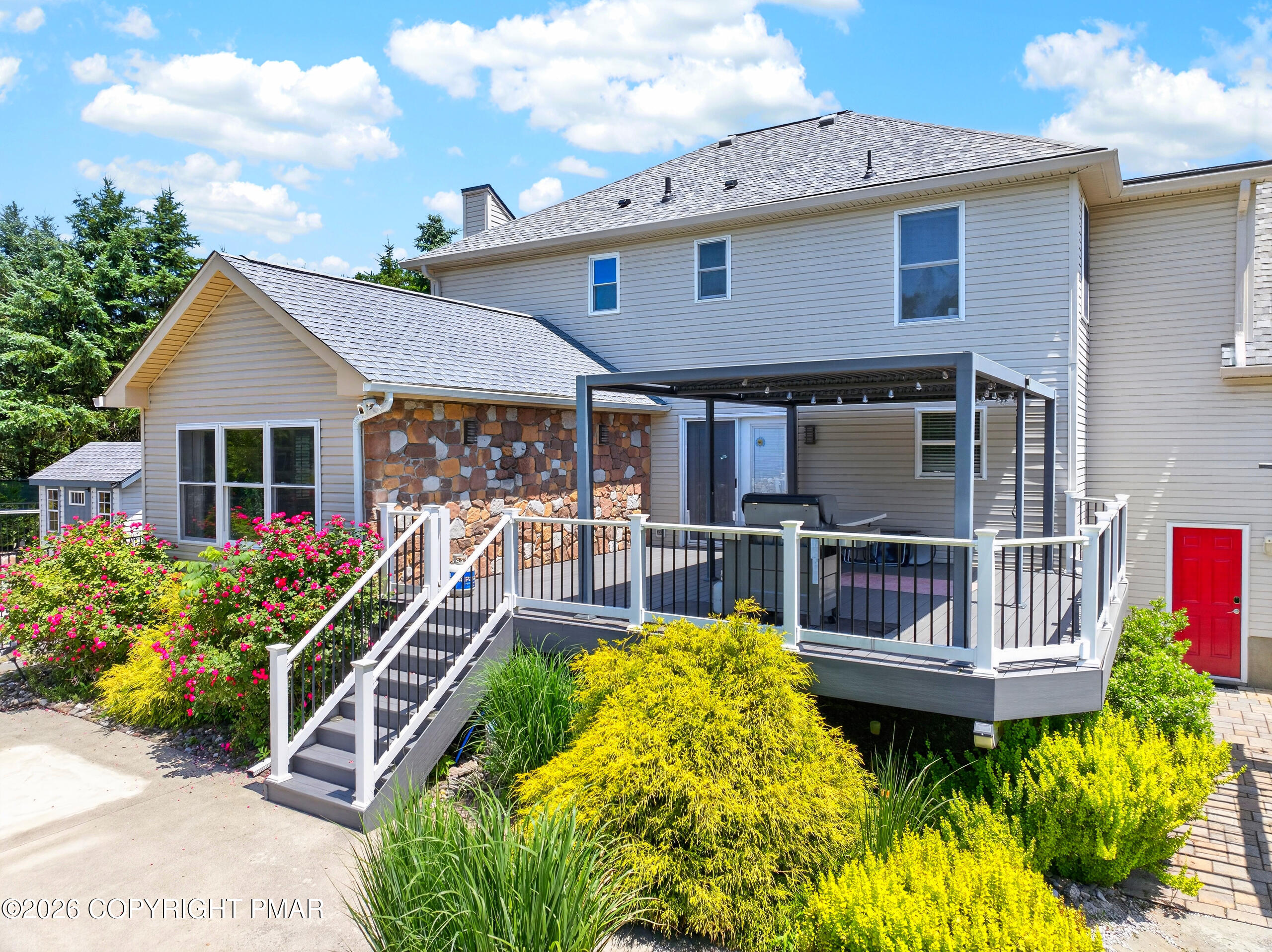 220 Pennbrook Road Stroudsburg, PA 18360 - Photo 5 of 73 Back Exterior View 2