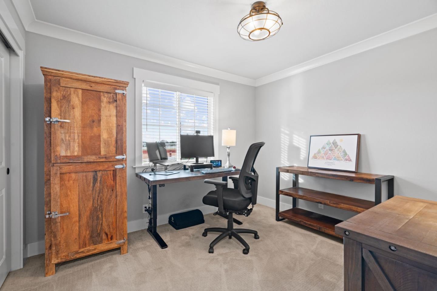 2985 Roop Road Gilroy, CA 95020 - Photo 11 of 41 a view of a workspace with furniture and a window