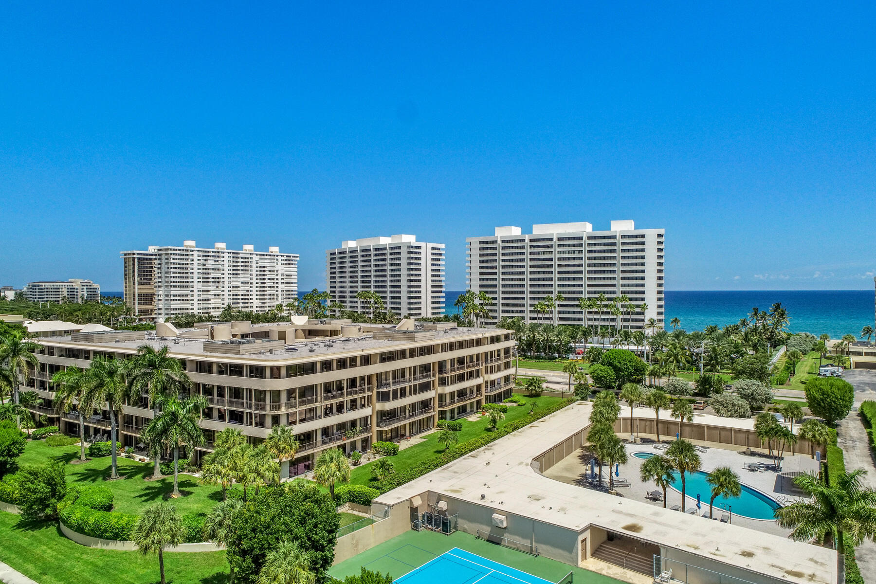 1401 South Ocean Boulevard, Unit 1060 Boca Raton, FL 33432 - Photo 32 of 46 a view of a city that has tall buildings