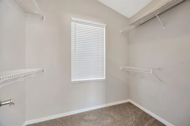 a small space with a window