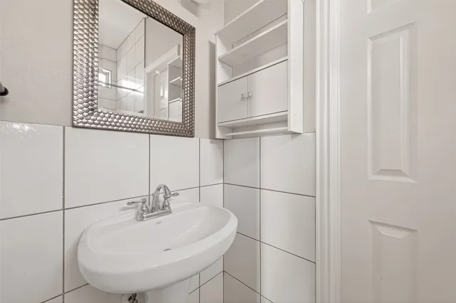 a view of a small space