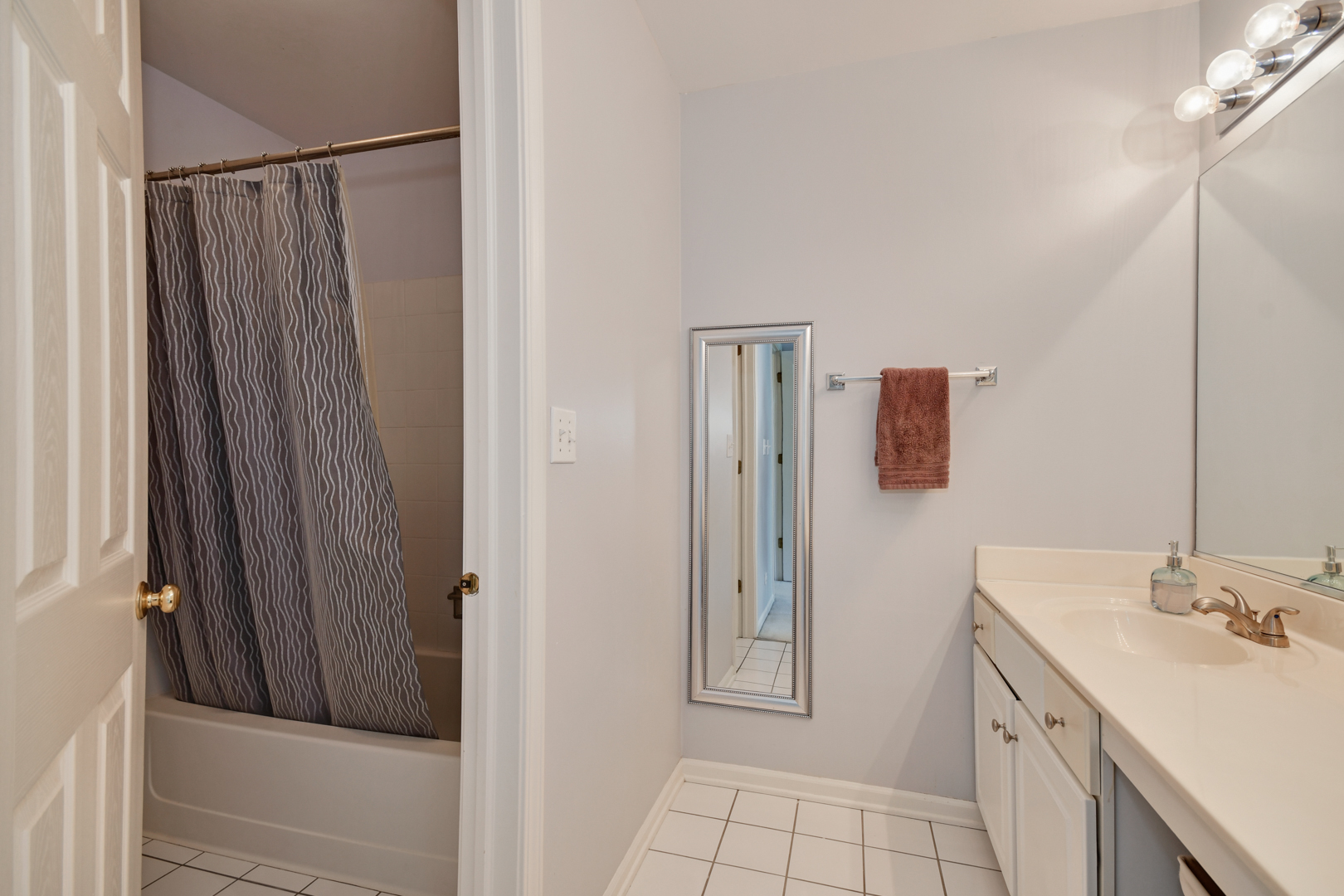 8211 Ripple Ridge Darien, IL 60561 - Photo 13 of 17 a bathroom with a sink and a mirror