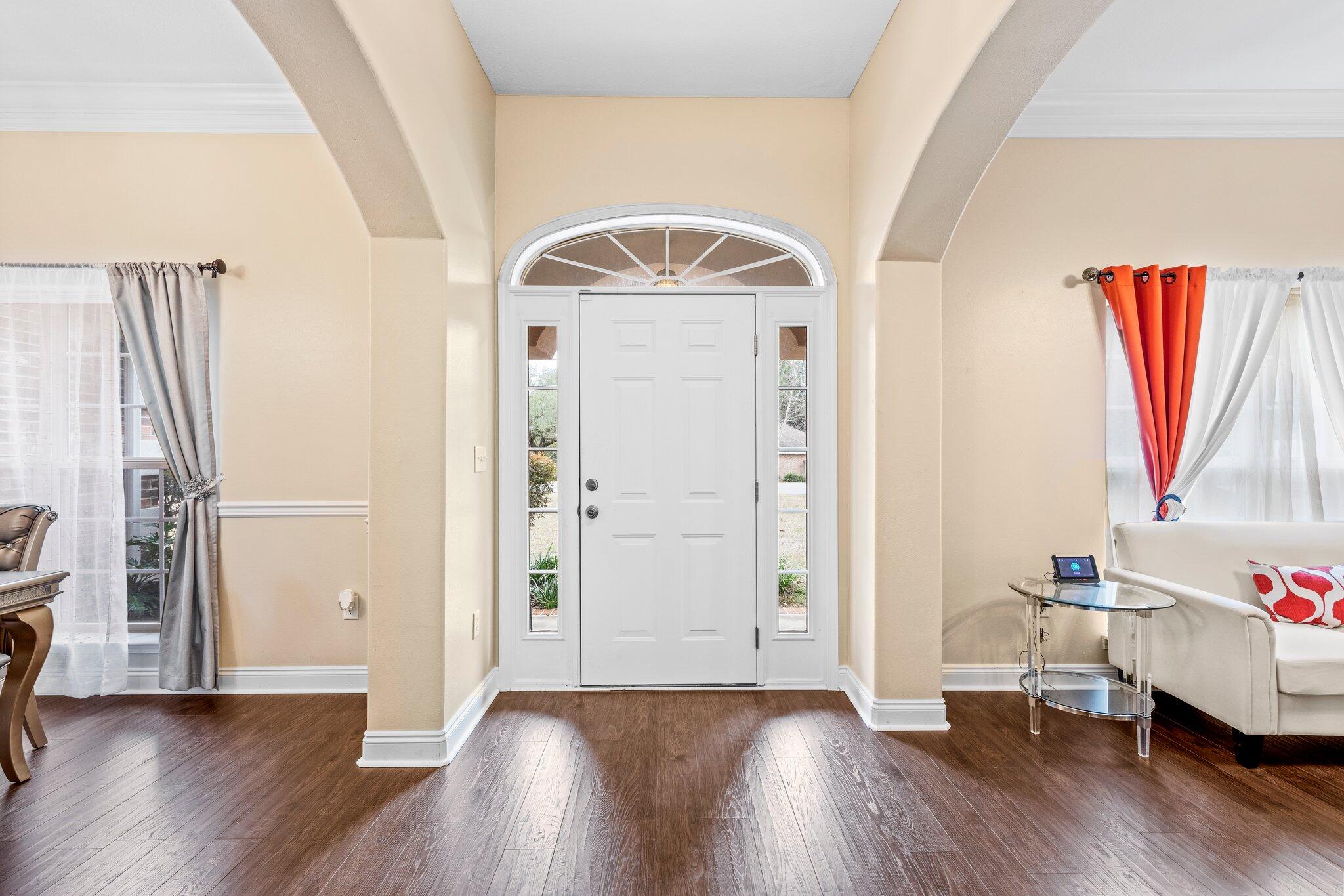 901 Shoal River Drive Crestview, FL 32539 - Photo 18 of 56 a view of livingroom with furniture and wooden floor