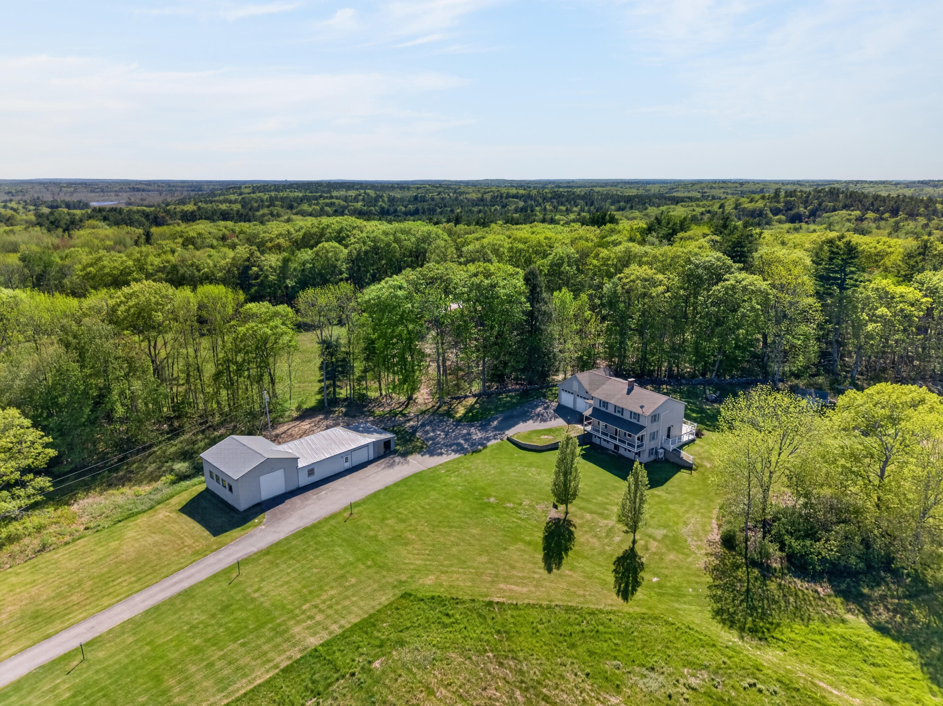 467 Bay Road Bowdoinham, ME 04008 - Photo 80 of 86 Aerial View