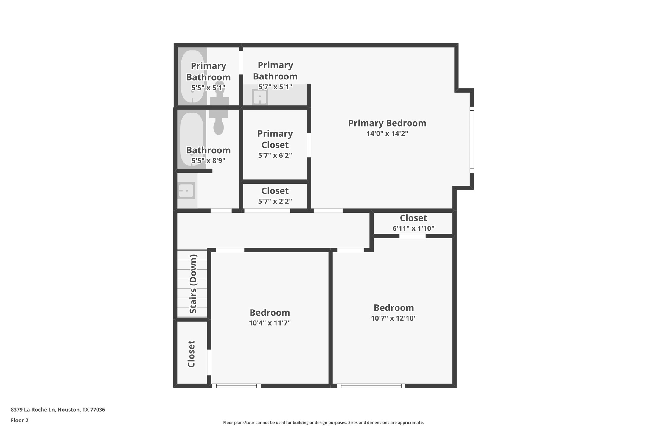 8379 La Roche Lane Houston, TX 77036 - Photo 27 of 28 Second floor