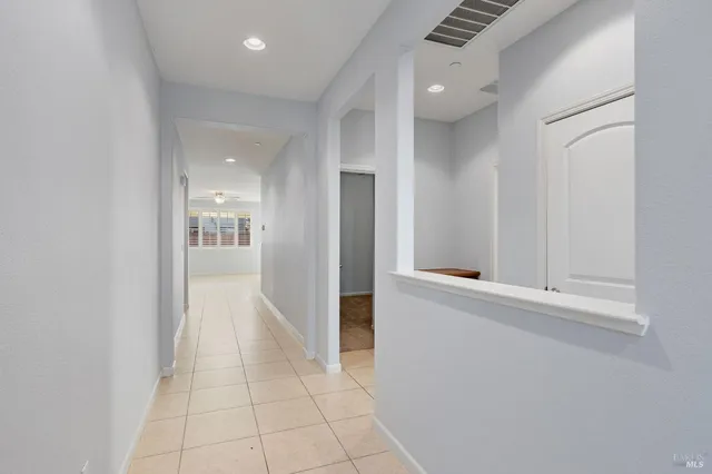 a view of bathroom with dual sinks