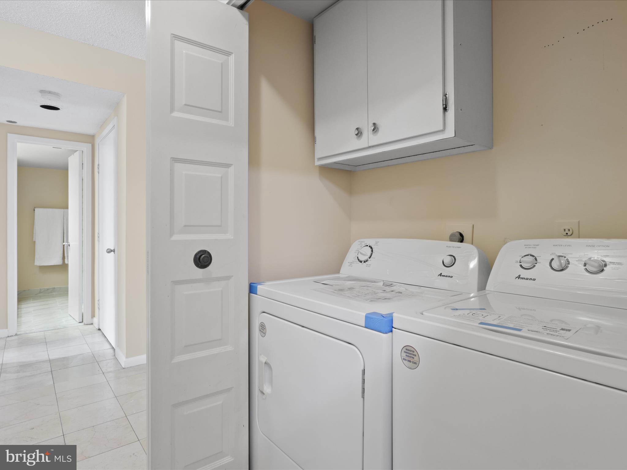 5501 Seminary Road, Unit 603S Falls Church, VA 22041 - Photo 25 of 44 Washer Dryer in it's own closet off the kitchen