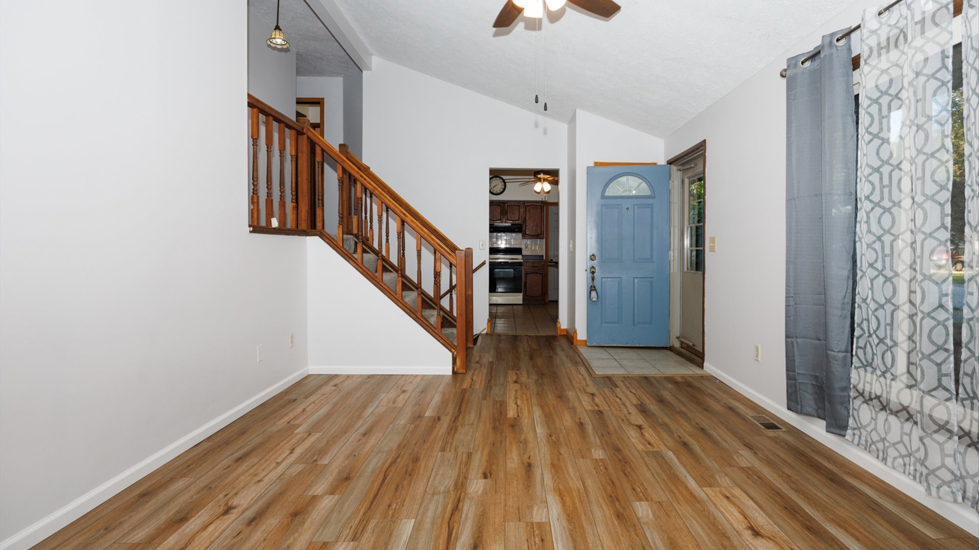 306 Judith Drive Normal, IL 61761 - Photo 9 of 40 a view of entryway with wooden floor