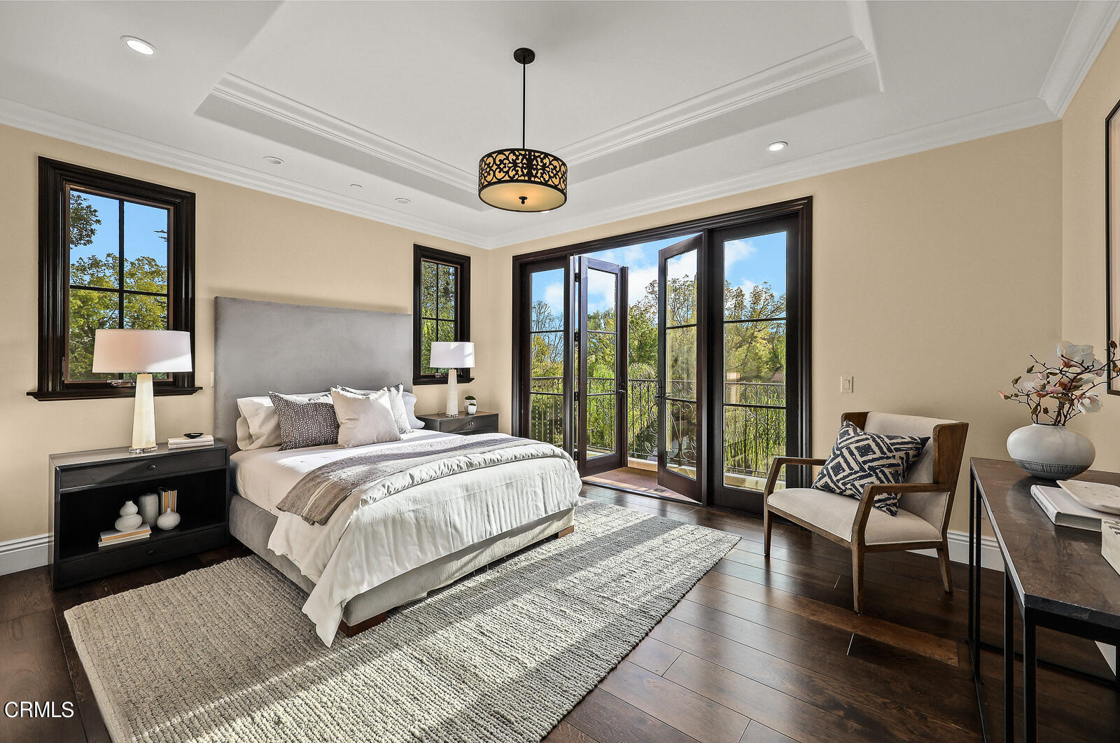 675 Elliott Drive Pasadena, CA 91106 - Photo 25 of 39 a bedroom with a bed and a couch