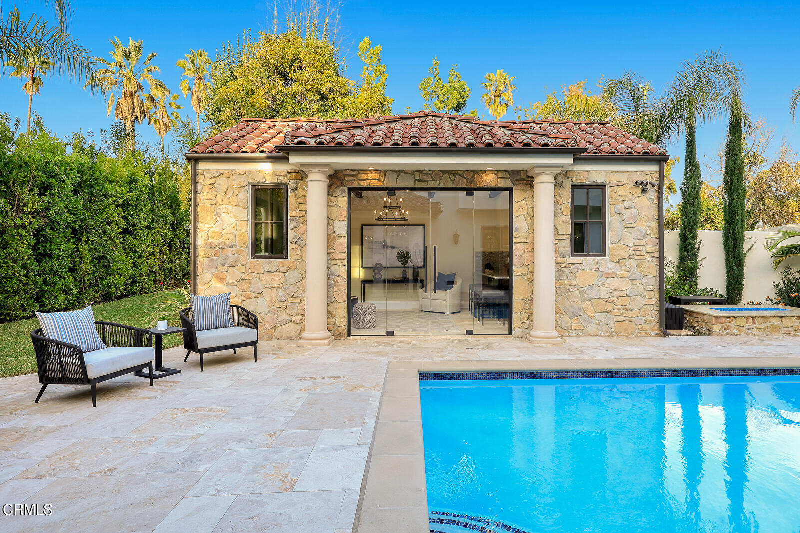 675 Elliott Drive Pasadena, CA 91106 - Photo 34 of 39 a view of a house with sitting area and furniture
