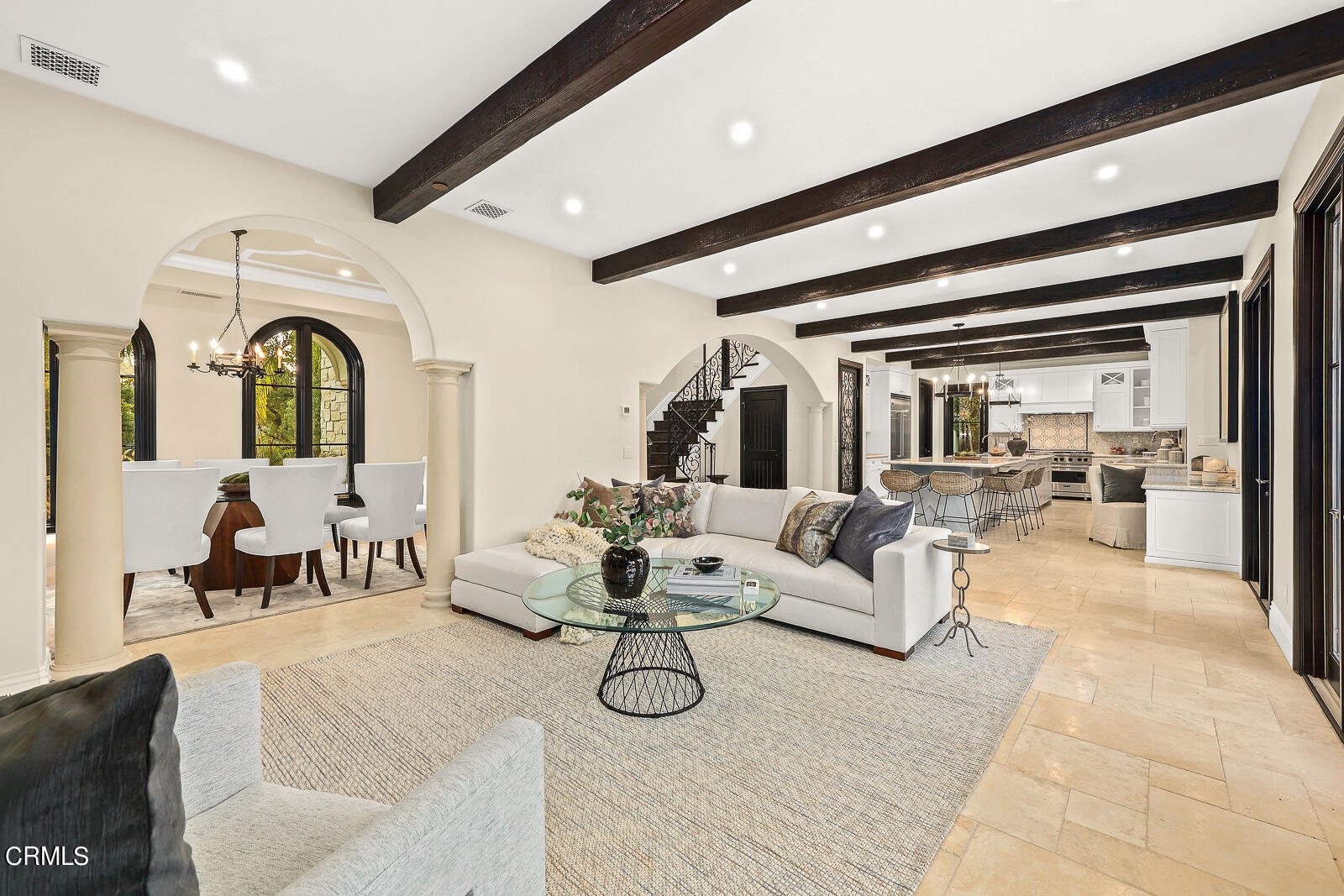 675 Elliott Drive Pasadena, CA 91106 - Photo 7 of 39 a living room with furniture potted plant and couches