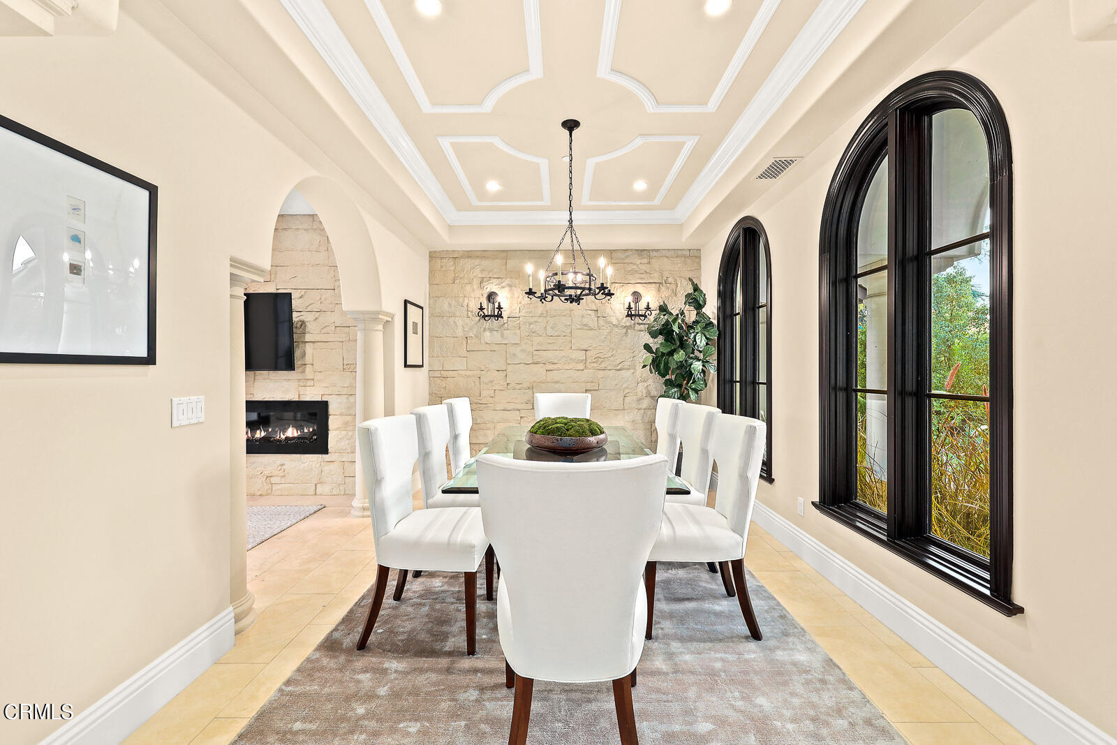 675 Elliott Drive Pasadena, CA 91106 - Photo 8 of 39 a view of a dining room with furniture window and wooden floor