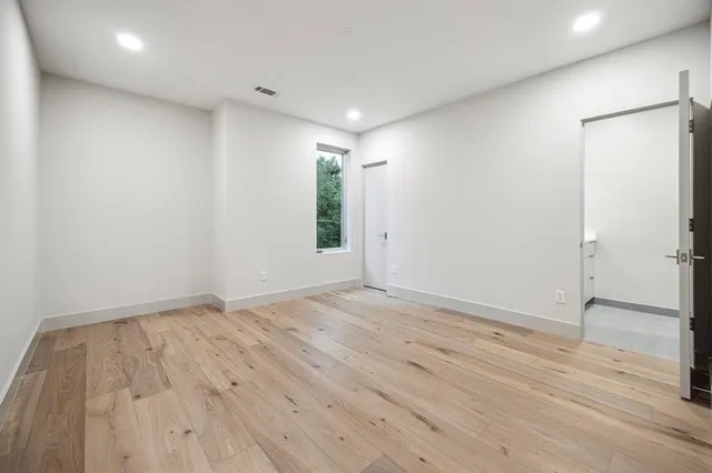 wooden floor in an empty room