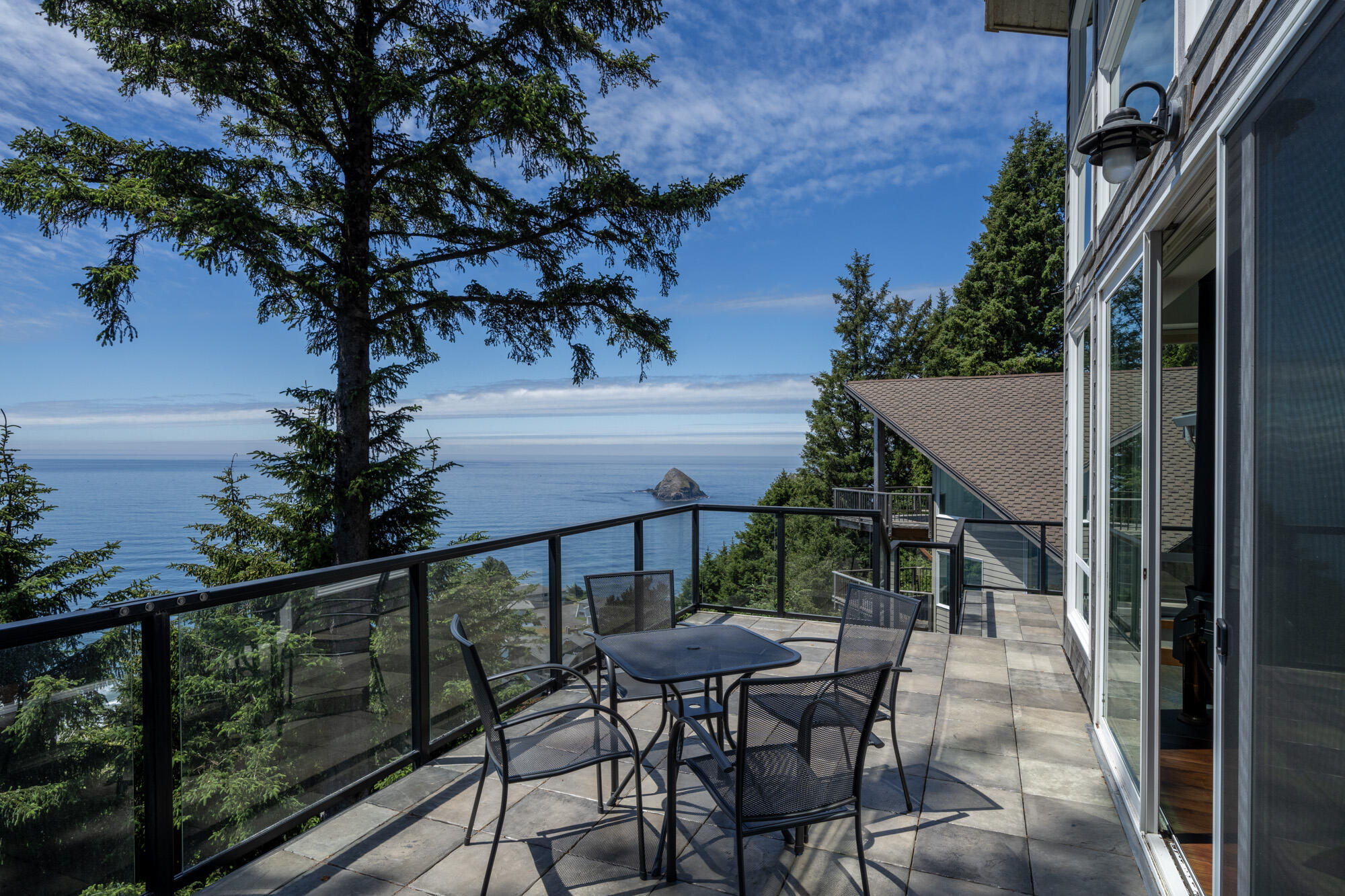 5605 Norwester Road Oceanside, OR 97134 - Photo 15 of 47 Deck View