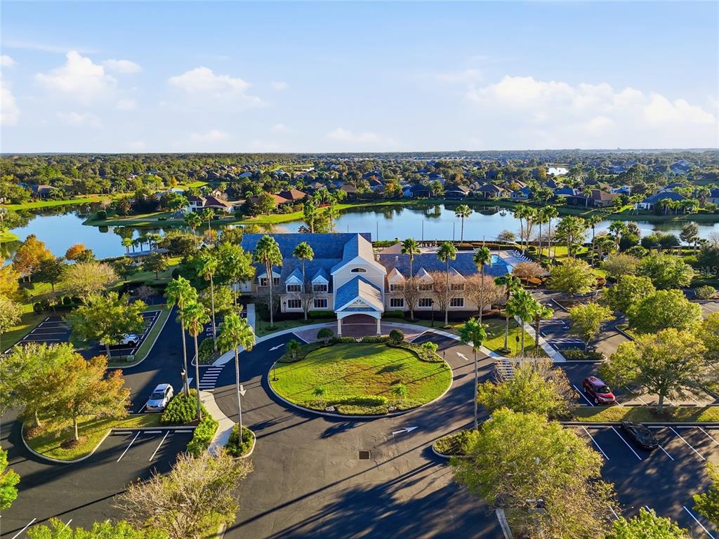 2154 Wallingford Loop Mount Mount Dora, FL 32757 - Photo 46 of 52 an aerial view of residential houses with outdoor space